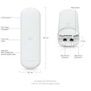 Ubiquiti airMAX NanoStation 5AC (NS-5AC)