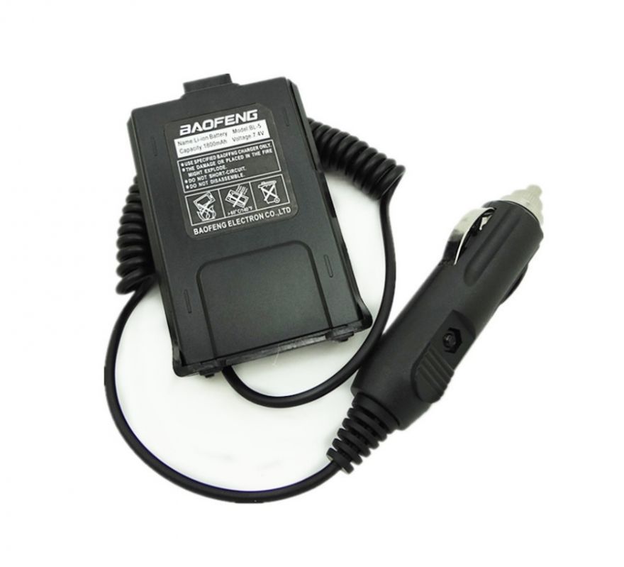 Автоадаптор для Baofeng 5R/Kenwood F8